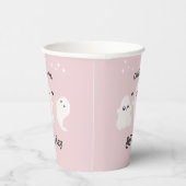 Happy Boo Day | Spooky BOO Day Celebration Pappbecher (Rechts)