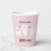 Happy Boo Day | Spooky BOO Day Celebration Pappbecher (Vorderseite)