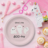 Happy Boo Day | Spooky BOO Day Celebration Pappteller (Party)