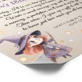 Happy Boo Halloween Time Capsul Message Card Poster (Ecke)