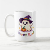 Happy Boo Niedlich Ghost Kaffeetasse (Links)