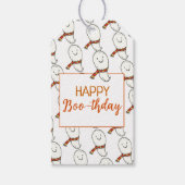 Happy Boo-thday Birthday Geschenkanhänger (Vorderseite)