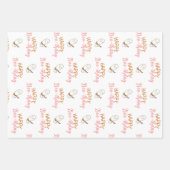 Happy Boo-thday Ghosts Geschenkpapier Set (Vorderseite)