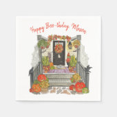 Happy Boo-thday Party Serviette (Vorderseite)