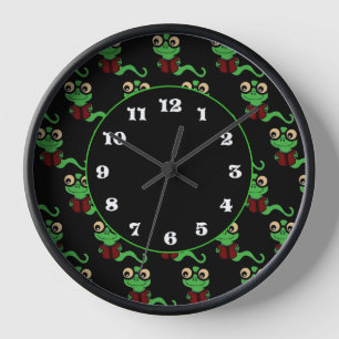 Happy Bookworm Black Uhr