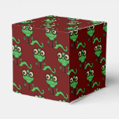 Happy Bookworm Red Geschenkschachtel (Rückseite)