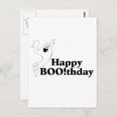 Happy Boothday Postkarte (Vorne/Hinten)