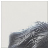 Happy Border Collie Dog Fabric Stoff (Nahaufnahme)