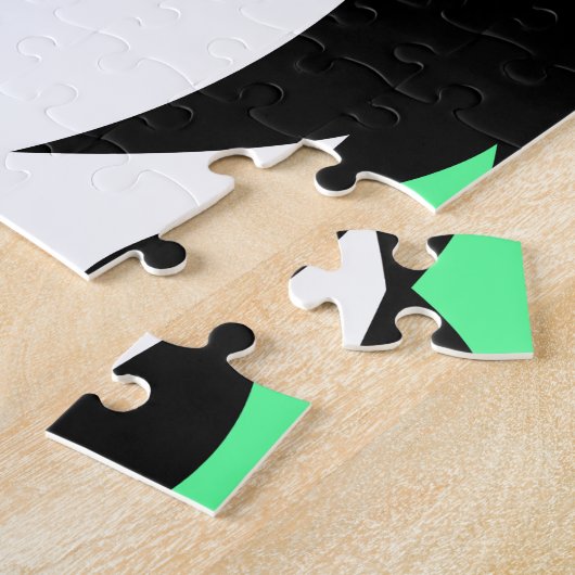 Happy Border Collie Jigsaw Puzzle (Seite)