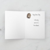 Happy Boss Day, nur gesund in Nutho Karte (Innenseite)