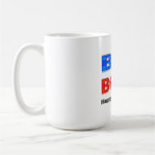 Happy Boss's Day Big Boss Kaffeetasse (Links)
