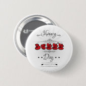 Happy Boss's Day Button (Vorne & Hinten)