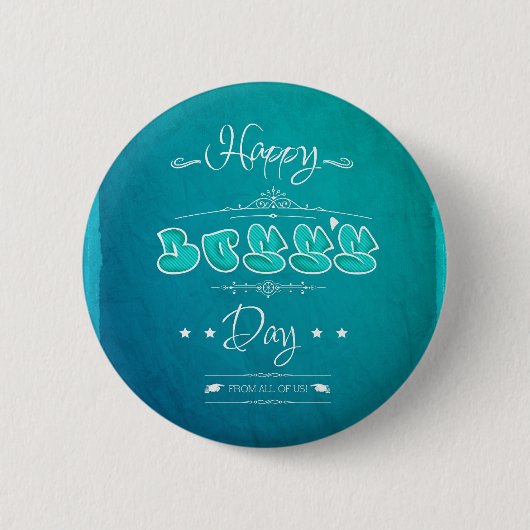 Happy Boss's Day Button (Vorderseite)