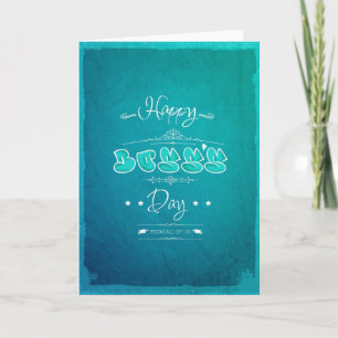 Happy Boss's Day Karte
