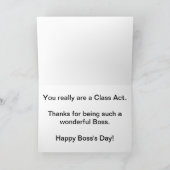 Happy Boss's Day Karte (Innenseite)