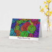 Happy Boss's Day mit @ ampersat Zeichen Karte (Gelbe Blume)