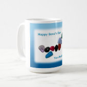 Happy Boss's Day You Really Rock Kaffeetasse (Vorderseite Links)