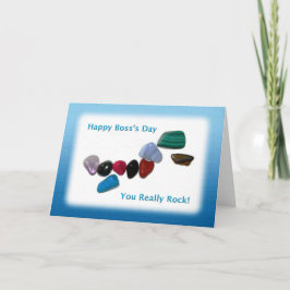 Happy Boss's Day You Really Rock Karte