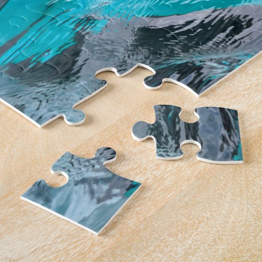 Happy Bottlenose Dolphin, Jigsaw Puzzle (Seite)