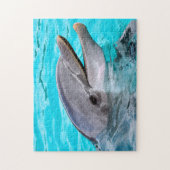 Happy Bottlenose Dolphin, Jigsaw Puzzle (Vertikal)