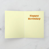 Happy Bowling Birthday Karte (Innenseite)