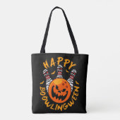 Happy Bowlingween Halloween Bowling Tasche (Rückseite)