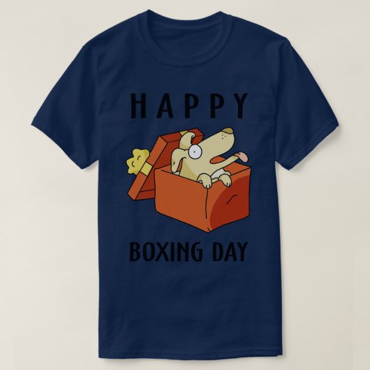 Happy Boxing Day T-Shirt (Design vorne)
