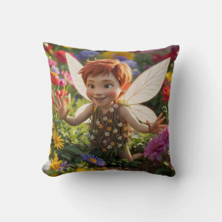 Happy Boy Fairy Kissen