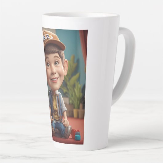 Happy Boy Milchtasse (Rechte Ecke)