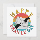 Happy Braille Day (Rückseite)