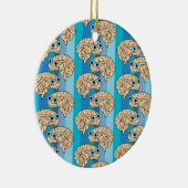 Happy Brain Keramik Ornament (Rechts)