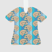 Happy Brain Ornament (Rückseite)