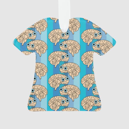 Happy Brain Ornament (Rückseite)