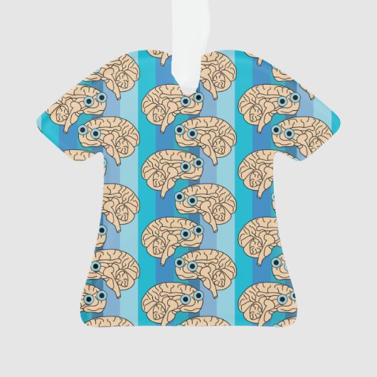 Happy Brain Ornament (Vorderseite)