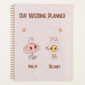 Happy Brain Personalisiert Wedding Planner Planer (Vorderseite)