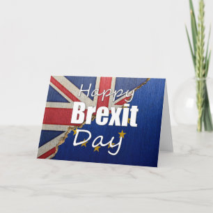 Happy Brexit Day Card Karte