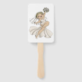 Happy Bride 02 Fächer (Rückseite)