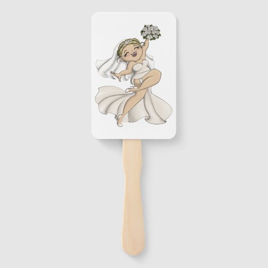 Happy Bride 02 Fächer (Rückseite)