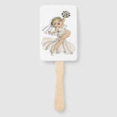 Happy Bride 02 Fächer (Vorderseite)