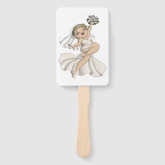 Happy Bride 02 Fächer (Vorderseite)