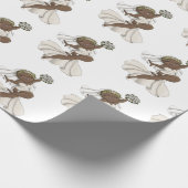 Happy Bride 02 Geschenkpapier (Ecke)