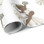Happy Bride 02 Geschenkpapier (Rolleneckpunkt)