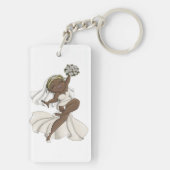 Happy Bride 02 Schlüsselanhänger (Rückseite)