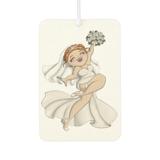 Happy Bride 03 Autolufterfrischer (Vorderseite)