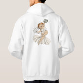Happy Bride 03 Hoodie (Rückseite)