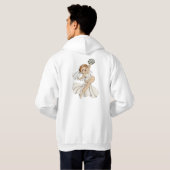 Happy Bride 03 Hoodie (Schwarz voll)