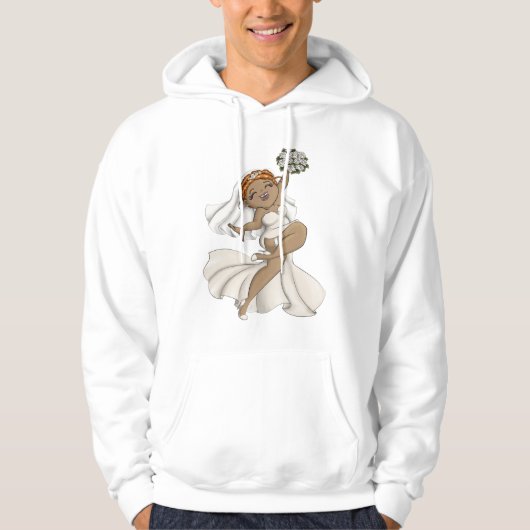 Happy Bride 03 Hoodie (Vorderseite)