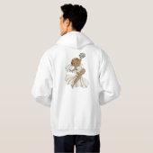 Happy Bride 03 Hoodie (Schwarz voll)