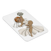 Happy Bride 03 Magnet (Rechte Seite)