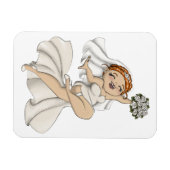 Happy Bride 03 Magnet (Horizontal)